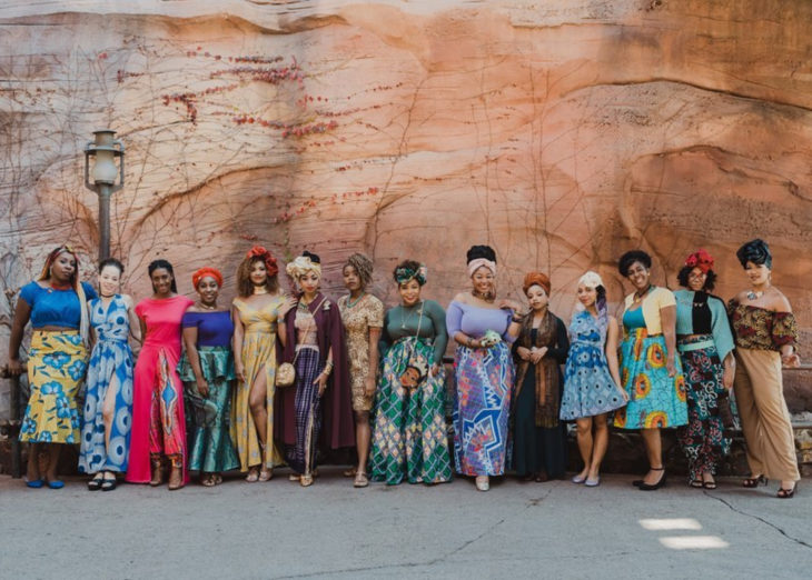 Mujeres afroamericanas recrean a las princesas Disney en versión negra para el Mes de la Historia Negra