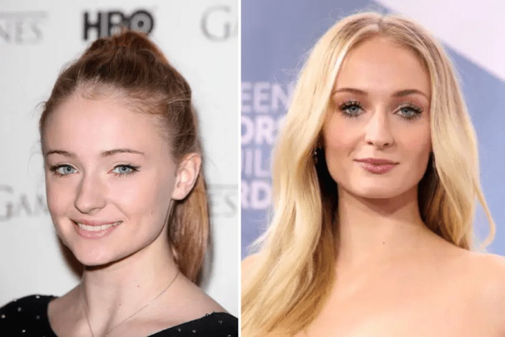 Sophie Turner en su primera y última alfombra roja a la que ha asistido