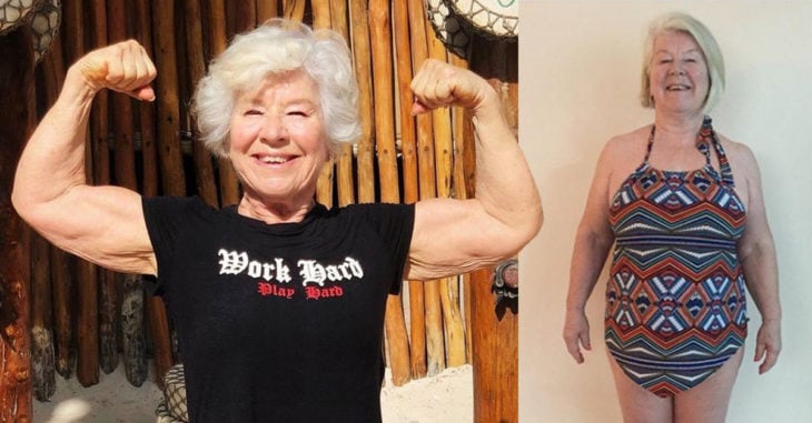Mujer de 71 años se convierte en influencer fitness para superar sus problemas de salud