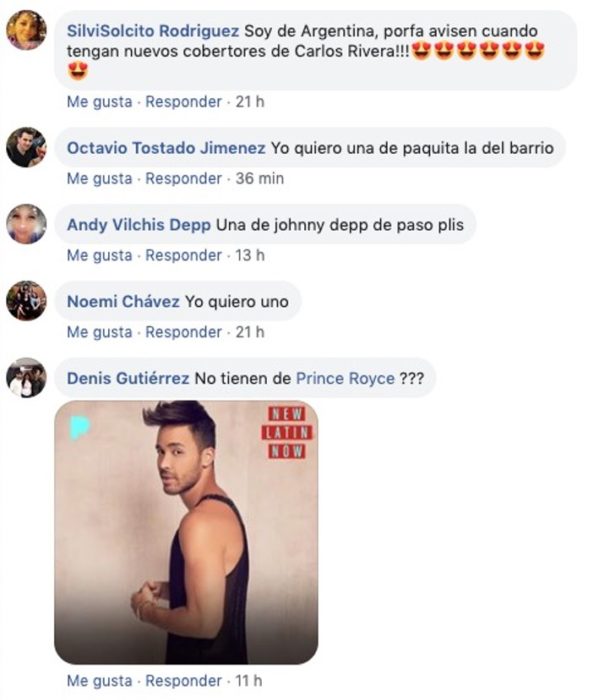 Comentarios sobre el cobertor de carlos rivera 