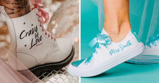 Converse lanza colección para bodas y es el sueño de toda novia