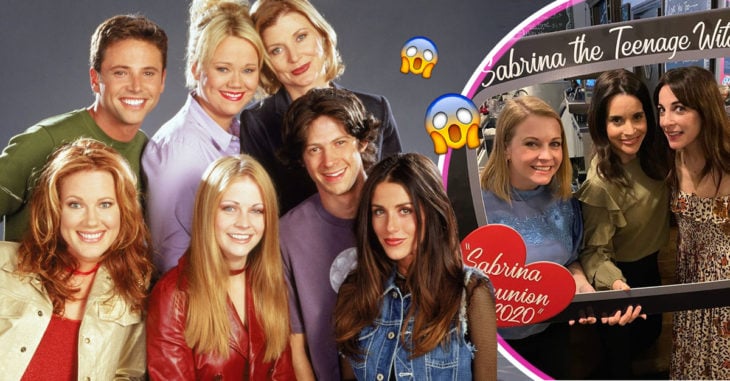 El elenco de 'Sabrina, la bruja adolescente' se reunió, y es un viaje a los 90