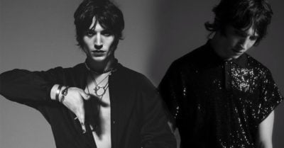 Ezra Miller es la nueva imagen de Saint Laurent, ¡y lo amamos!