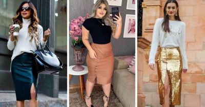 15 Ideas para usar la falda lápiz que tienes en el armario
