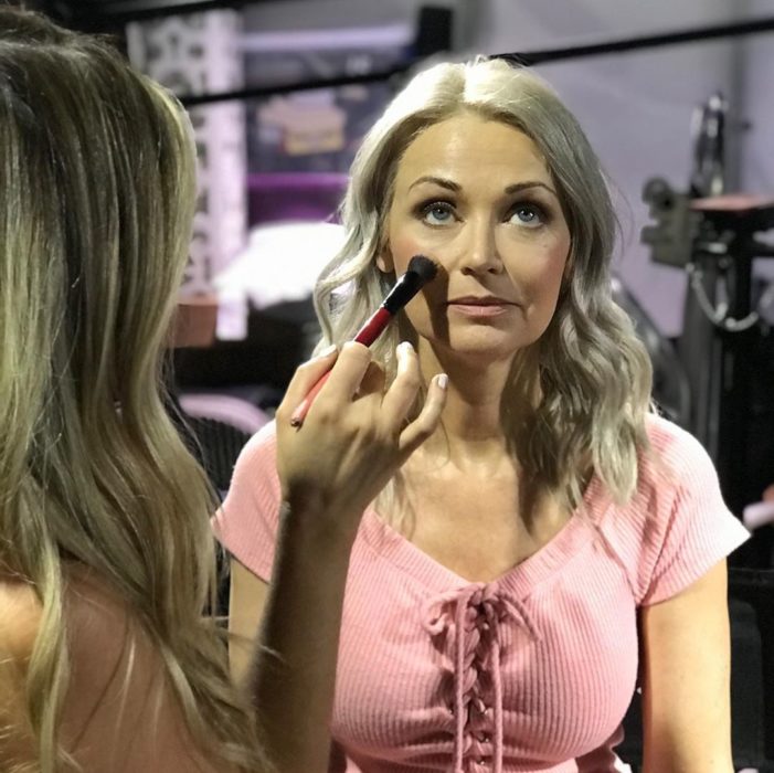 Kathy Jacobs en maquillaje