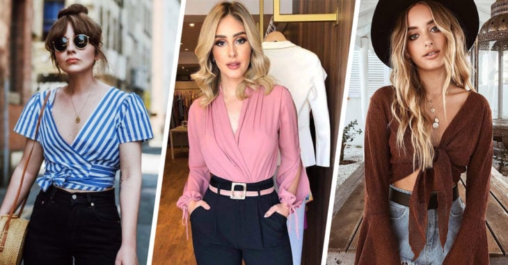 19 Looks formales informales usar tus 'wrap tops'