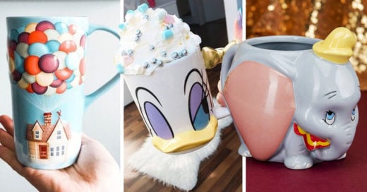 16 Tazas inspiradas en Disney para un espumoso chocolatito