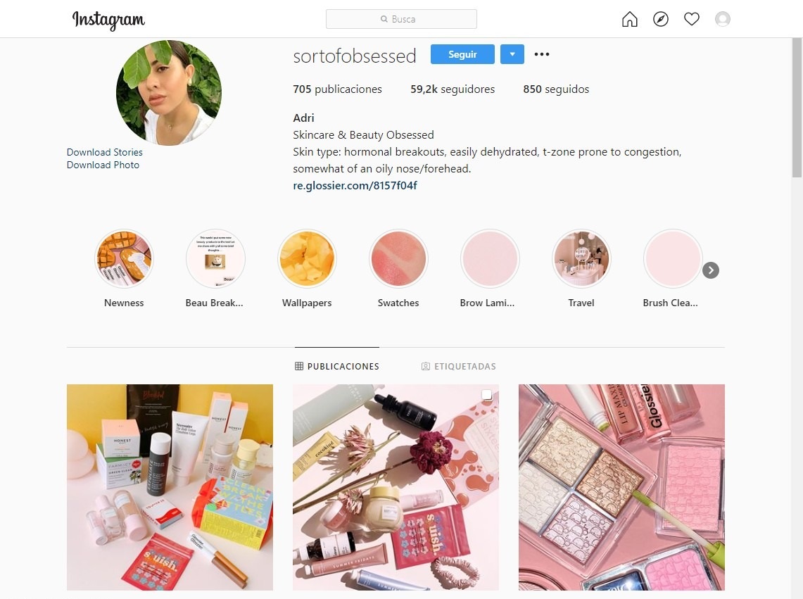Articulación aburrido hierro 13 Cuentas de Instagram con los mejores productos faciales