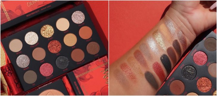 Paleta de sombras de ColourPop de la colección Mulán 