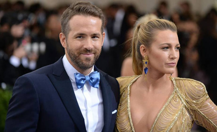 Rayan Reynolds y Blake Lively abrazados durante el met gala en nueva york en 2018