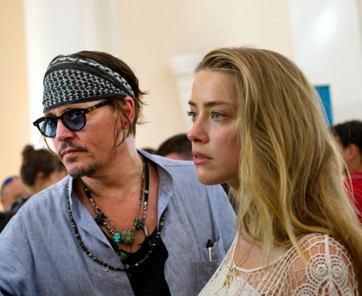 Amber Heard y Johnny Depp