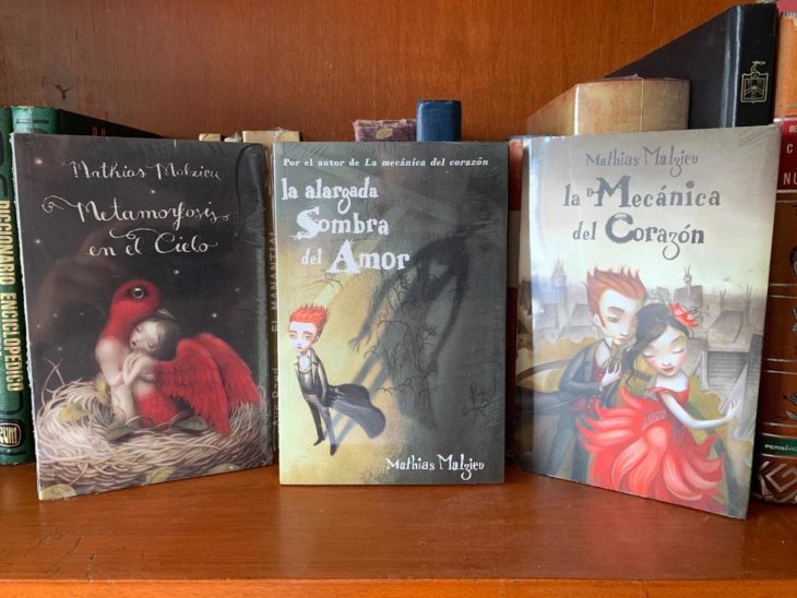 Libros de la trilogía de La mecánica del corazón de Mathias Malzieu