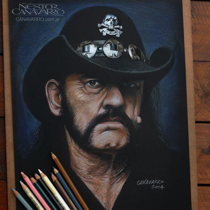 Dibujo creado con colores de Lemmy