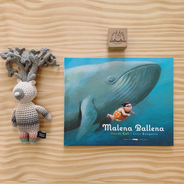 Libro body positive infantil Malena ballena