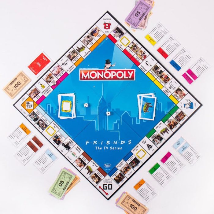 Tablero de monopoly edición friends