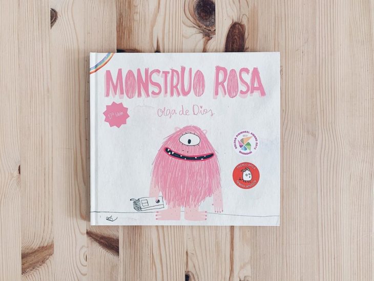 Libro body positive infantil Monstruo rosa