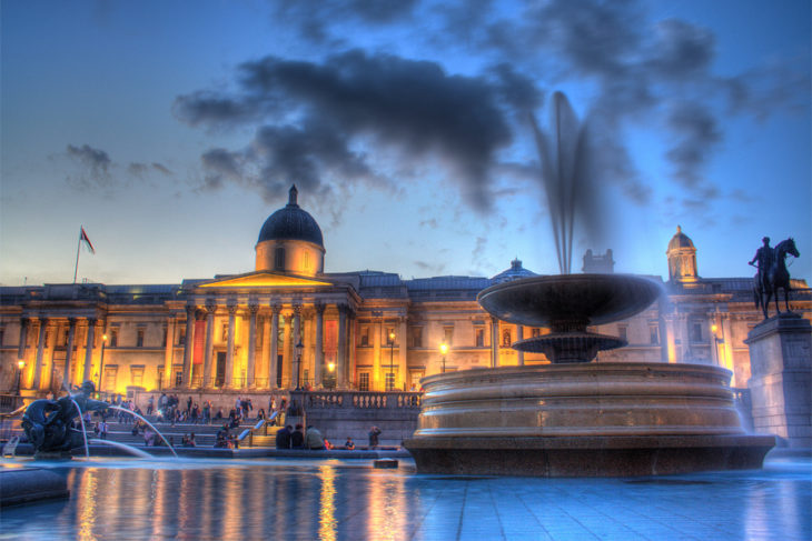 Fachada de The National Gallery