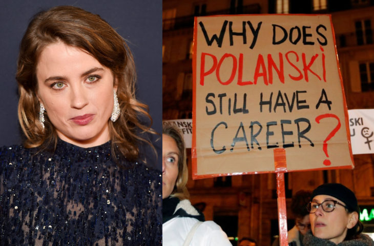 Actrices como Adèle Haenel abandonan premios César por premiar a Roman Polanski