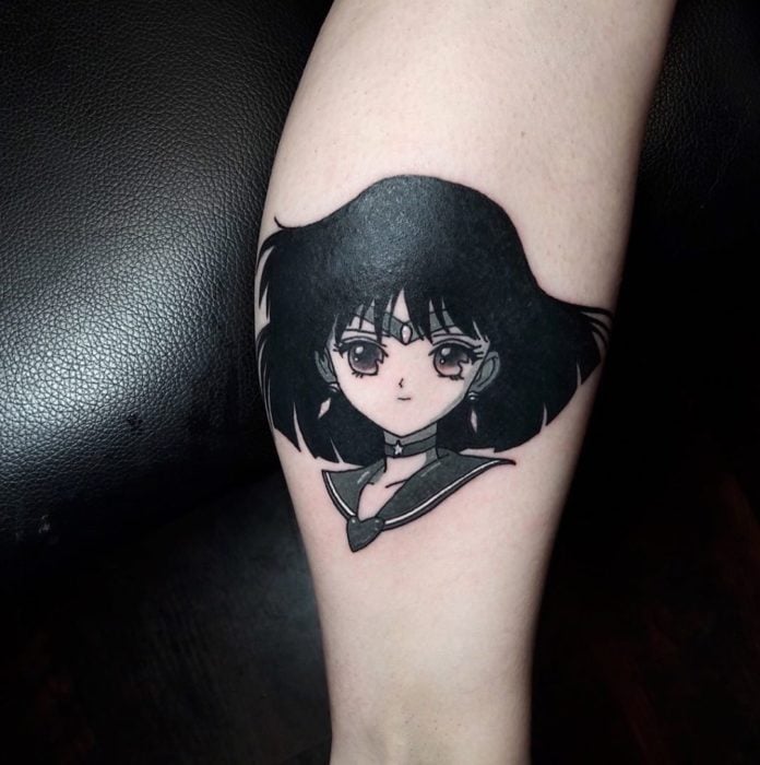 Tatuaje de Sailor Saturn