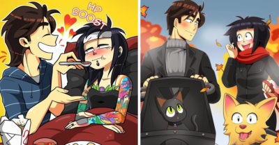 13 Cómics que muestran la realidad de la vida en pareja