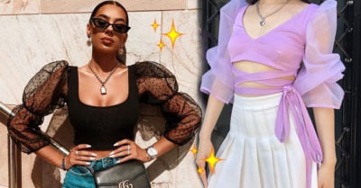 16 Estilos con blusas ‘gigot’ que te harán perderle el miedo al volumen