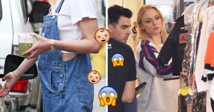 ¿Sophie Turner está embarazada? Joe Jonas la acompañó a comprar ropa de bebé