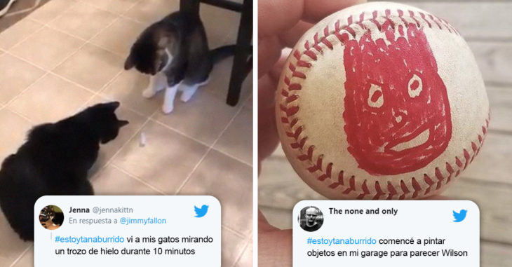 15 Maneras en que usuarios de Twitter evitan el aburrimiento en cuarentena