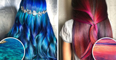 Estilista se inspira en la naturaleza para crear geniales cambios de look