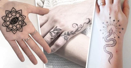  17 Tatuajes para las manos tan lindos y discretos que tu mamá no te regañará
