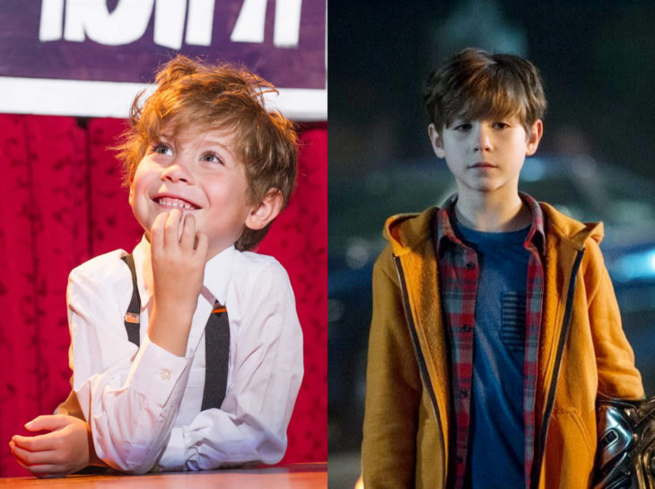 Actores jóvenes de la Generación Z antes y después; Jacob Tremblay, The grat Sabinim Doctor sueño