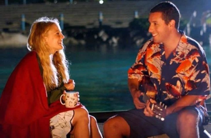 Escena de la película Como si fuera la primera vez en la que participan Adam Sandler y Drew Barrymore