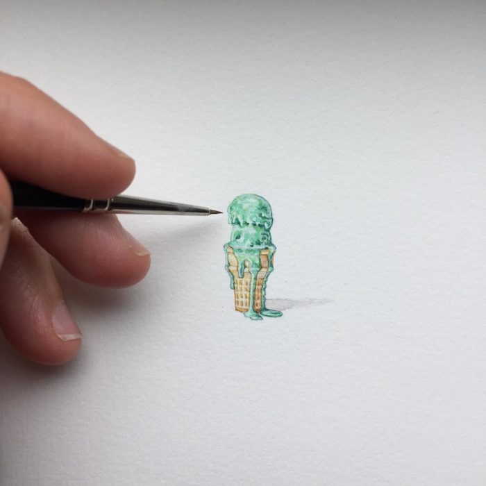 Pinturas miniatura de Brooke Rothshank