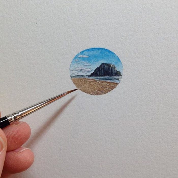 Pinturas miniatura de Brooke Rothshank