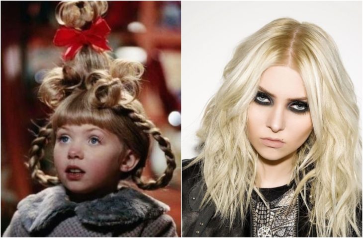 Tayñlor Momsen de nina en El Grinch y actualmente 