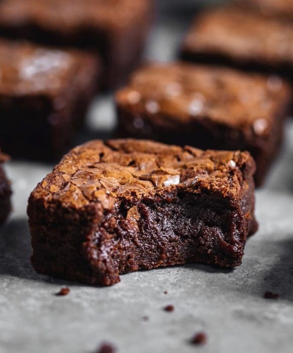 Brownies con vino tinto