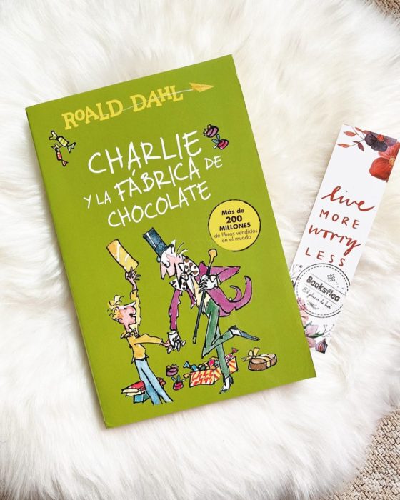 Portada del libro infantil Charlie y la fábrica de chocolate