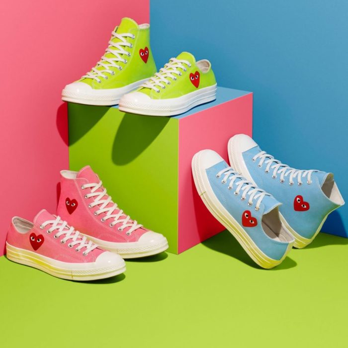 Comme des Garçons Play x Converse primavera 2020