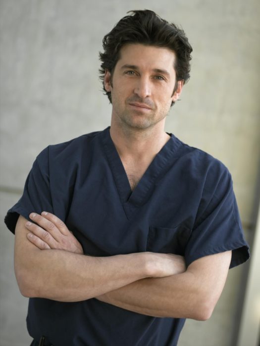 Derek Shepherd de la serie Anatomía de Grey