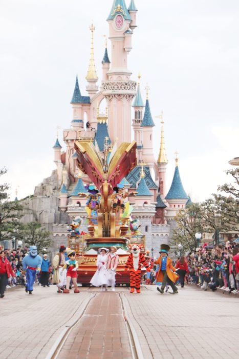 Desfile en Disneylandia