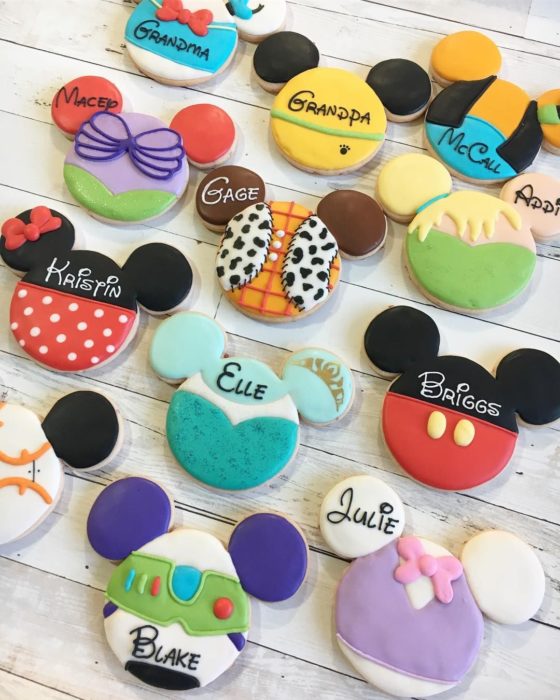 Galletas para festejar el día del niño de Disney