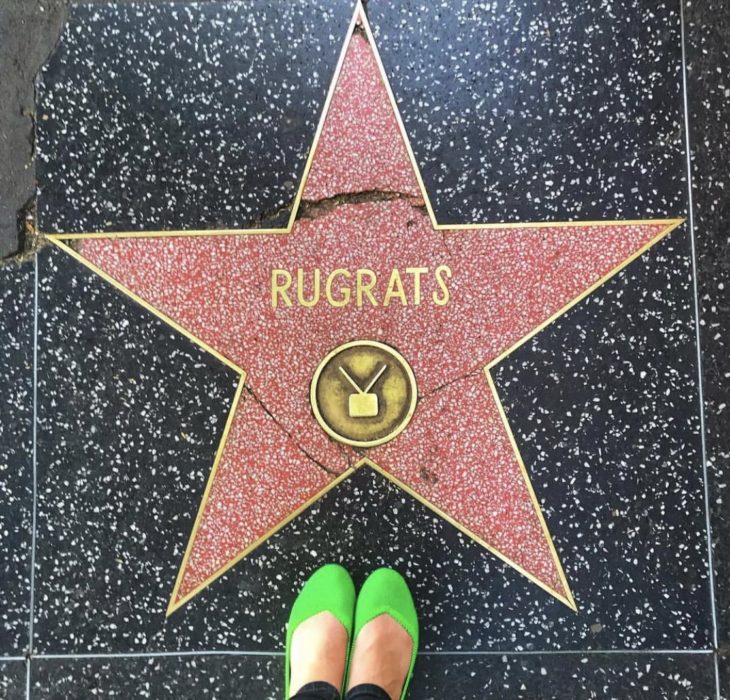 Estrella de los Rugrats en Hollywood boulevard