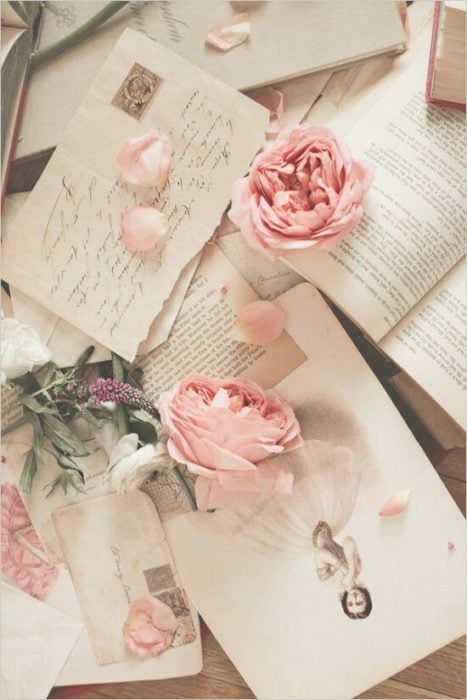 Cartas con rosas
