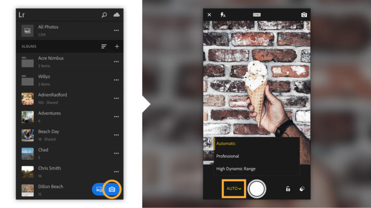 Lightroom CC aplicación para edición de stories en Instagram