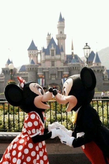 Minnie y Mickey Mouse