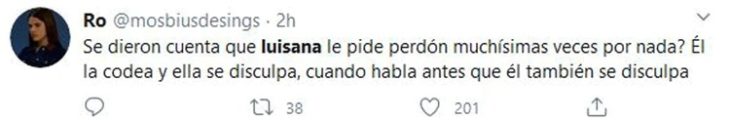 Tuit sobre Michael Bublé agrediendo a su esposa