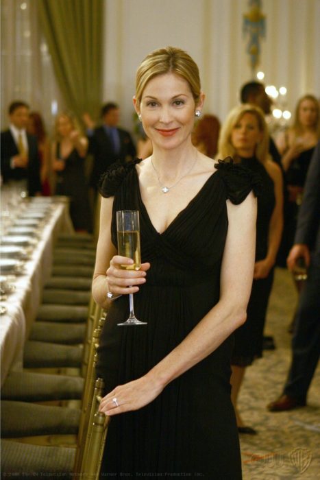 Lily Van Der Woodsen durante una escena de la serie Gossip Girl 