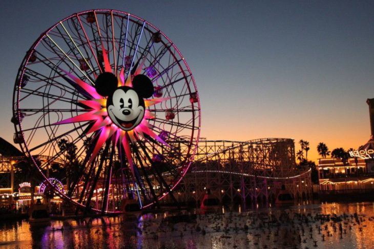 Rueda de la fortuna en Disneyland California