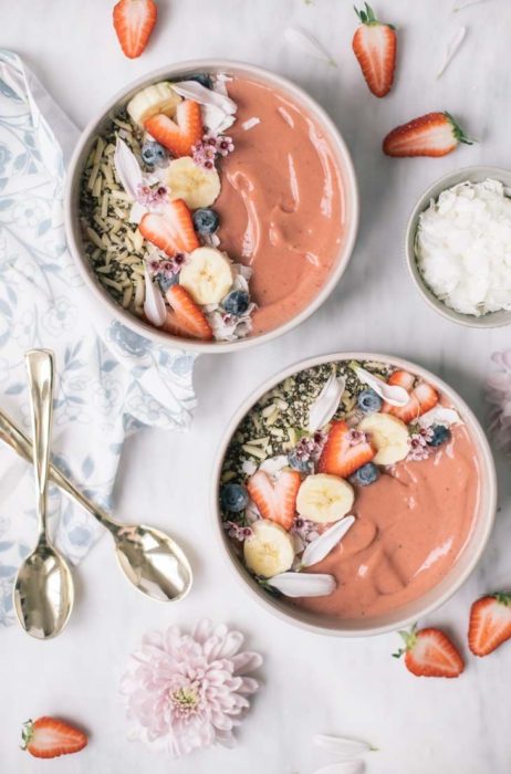 Smoothie bowl de frutas