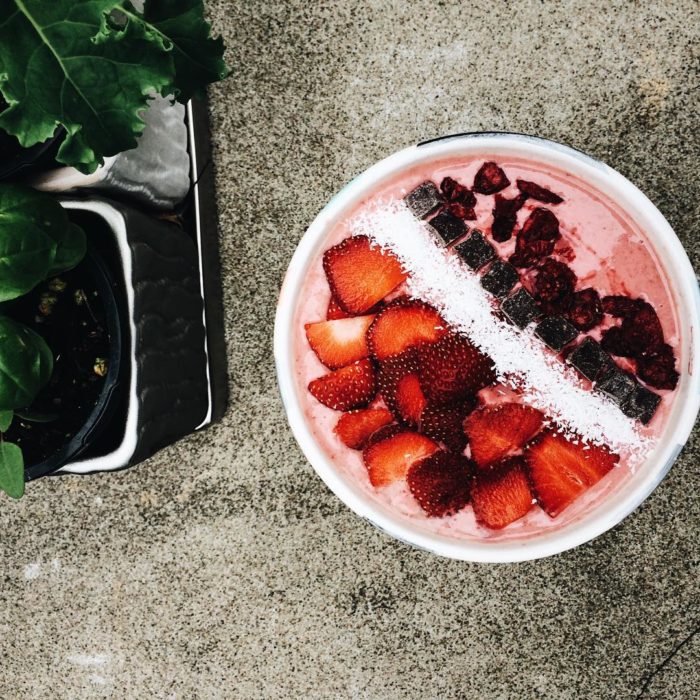 Smottie bowl de frutos rojos