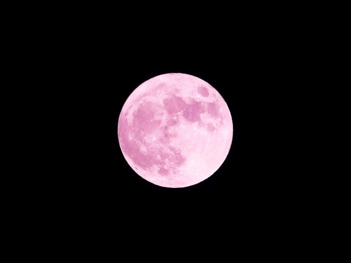 Luna rosa de abril podrás verla hoy